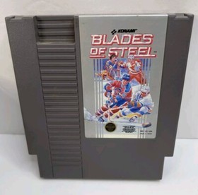 Nintendo NES Konami Blades Of Steel Game And Dust Sleeve