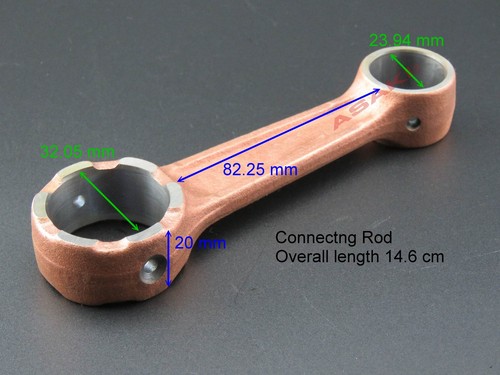 For YAMAHA Outboard hors-bord 30 HP C30 Connecting Rod Pleuelstange 689-11651-00 - Foto 2 di 3