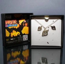 Hidden Leaf Village (Naruto Shippuden) Earring & Necklace Set
