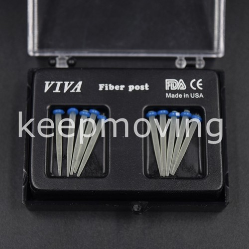10 Pcs Dental Oral Translucent Quartz Fiber Post Straight Pile 1.0/1.2/1.4/1.6mm - Picture 11 of 16
