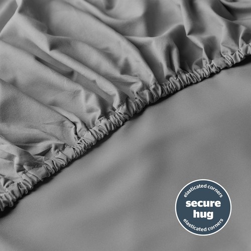 Silentnight Supersoft Fitted Sheet Non-Iron Single Double King 28 cm Easy Care - Picture 59 of 109
