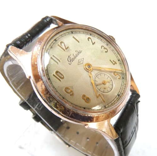 Beautiful POBEDA vintage watch made in USSR from the 1950s | with Textured Face - Picture 13 of 18