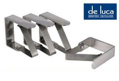 Ferma Tovaglia Decorativi A Forma Di Ancora, Set Da 4 Pezzi In Alluminio Massiccio 8 Cm, Regalo Tema Marittimo