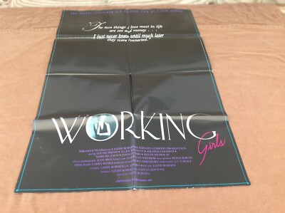 1987 Working Girls Original Movie House Full Sheet Poster