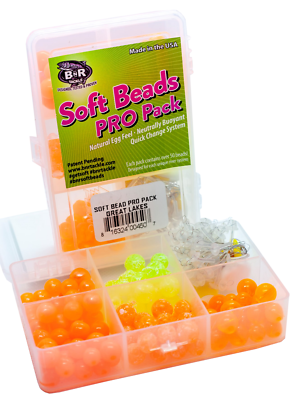 BnR Tackle Soft Bead Great Lakes Pro Pack Midwest Steelhead