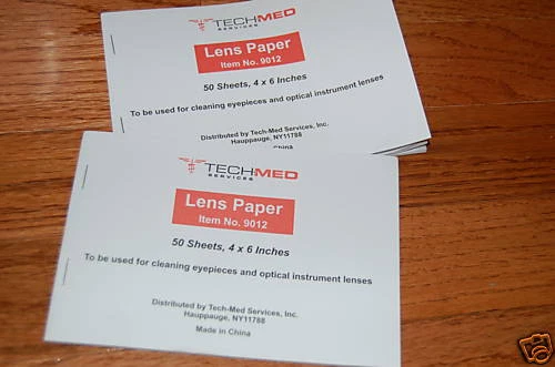 2pcs Camera Cleaning Paper Cleaner Lens Tissue Lenses clean Tech-med photo