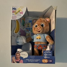 Ms. Rachel Potty Time with Bean Plush Bear Toy Set with Accessories, Ages 18M 