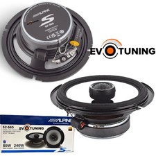 Alpine S2-S65 Kit Altoparlanti Casse Coassiali Auto 2 vie 165mm Hi-Res 240W