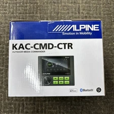 Alpine KAC-CMD-CTR, Weather-Resistant Digital Media Receiver w/3" Display New