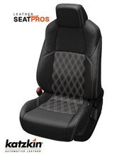 Katzkin Leather Seat Covers For 2024 2026 Toyota Tacoma Double Cab Black Diamond Katzkin Leather Seat Covers For 2024 2026 Toyota Tacoma Double Cab Black Diamond