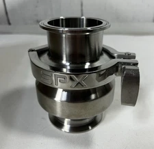 SPX STAINLESS STEEL SANITARY TRI-CLAMP CHECK VALVE