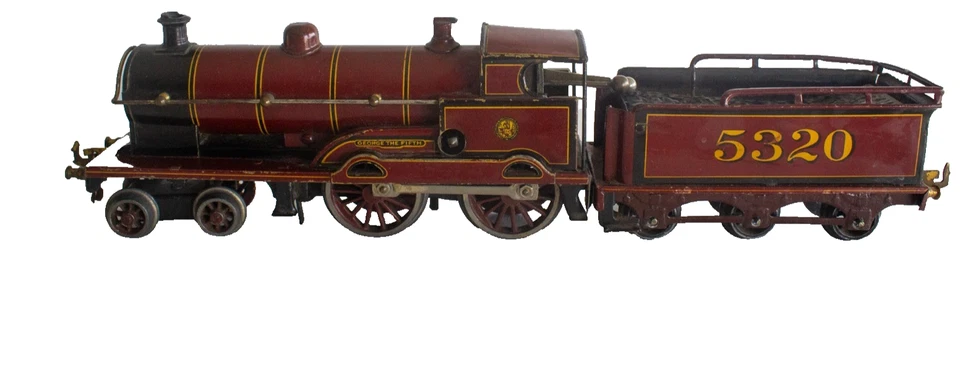 1910's Bing for Bassett-Lowke 2 4-4-0 George the 5th Clockwork Locomotives - Image 4 of 4