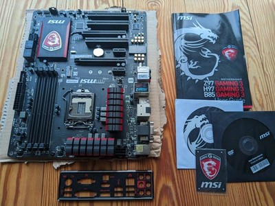 MSI Z97 GAMING 3 | Sockel 1150 | M.2 Slot | Inkl. I/O-Blende | Gaming Mainboard