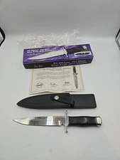 Gil Hibben Old West Boot Knife Bowie Dagger GH5047 11" OA Leather Clip Sheath