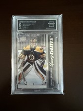 2021-22 Upper Deck Series 1 - Young Guns Jeremy Swayman #226 (RC)