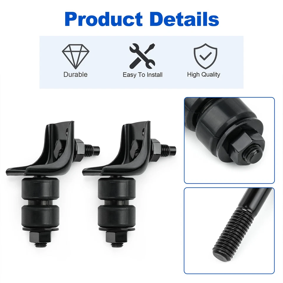 Kit de soporte de parachoques delantero de 2 piezas para camioneta Toyota 1989-1995, 4Runner 1990-1995 Foto 4 de 4