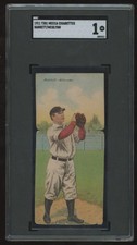1911 T201 Mecca Double Folders Baseball Cards 29