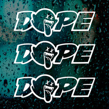 3 Pack -dead Ghost Dope Sticker Vinyl Decal Jdm Racing Illest Tuner Import Drift 3 Pack -dead Ghost Dope Sticker Vinyl Decal Jdm Racing Illest Tuner Import Drift