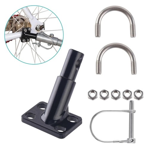 Connettore Gancio Rimorchio Bici Adattatore Ciclismo Accessori per Cargo/Animali Bici - Foto 2 di 8