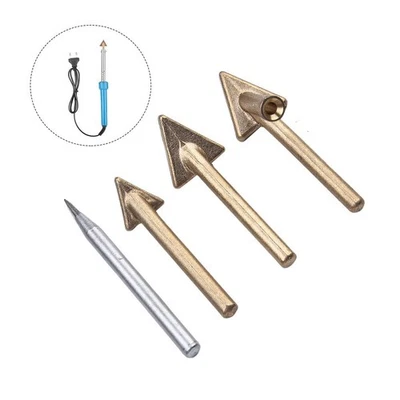 4PCS Plastic Welding Replacement Tips Copper Head for Soldering Iron Tool Use - Image 1 of 4