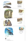 Australia 2011 Animals on WWF FDCs        (4 Covers)