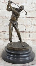 Ben Hogan Male GOLFER Sports Memorabilia Golf Club Art PGA Bronze Marble Statue