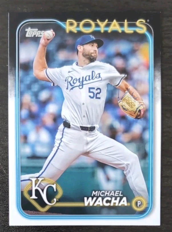 Michael Wacha #US166 Topps 2024 Update Series Baseball Kansas City Royals Base - Image 3 of 3
