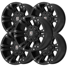 5 Xd Series Xd822 Monster 2 17x9 6x1356x5.5 -12mm Matte Black Wheels Rims