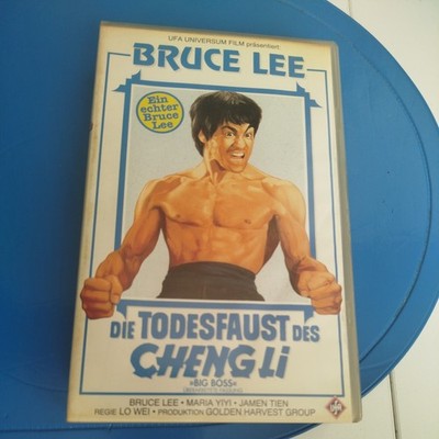  DIE TODESFAUST DES CHENG LI  - VHS UFA Kassette Top Zustand  