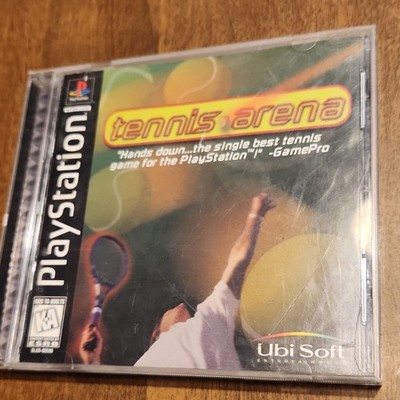 Ubi Soft Entertainment Tennis Arena Sony PlayStation 1 Sports Game Multiplayer