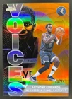 2025-26 Topps Chrome Anthony Edwards Voices Orange Refractor #4/25 Timberwolves