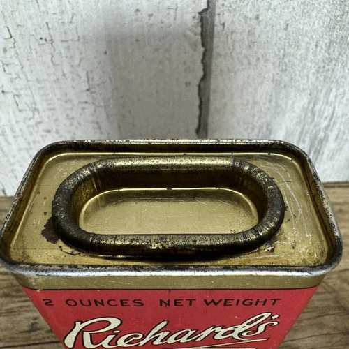 Vintage Richard’s Spice Tin - Mace-Portland Oregon Advertising - Picture 7 of 9
