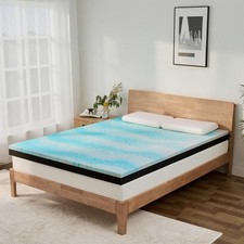 Firm Mattress Topper Twin Size 3 Inch, Pain Relieving Foam Bed Topper for Extra