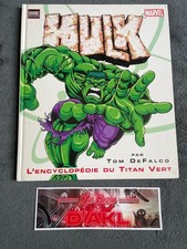 Livre - Hulk l'encyclopédie du titan Vert - Tom DeFALCO Marvel Semic Deluxe
