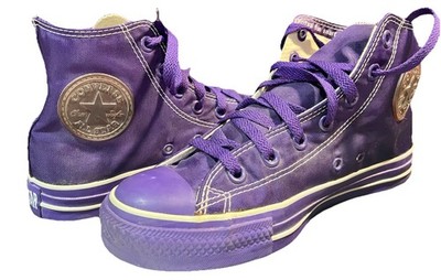 Limited Edition Converse Purple on Purple Hi Chakra High Top Sneakers M6 W8