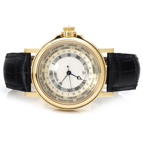 Breguet Marine Hora Mundi 24 Time Zones 3700BA/12/9V6 Gold Wri...