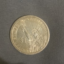 Zachary Taylor Presidential $1 Coin Statue of Liberty & President Portrait