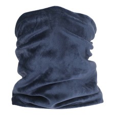Winter Neck Warmer, Windproof Neck Gaiter, Navy Blue