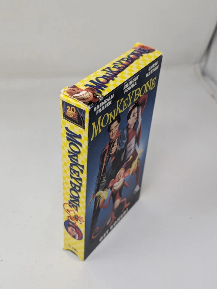 MONKEYBONE VHS 2001 Fox Brendan Fraser Chris Kattan Bridget Fonda Tested VGC OOP - Image 3 of 4