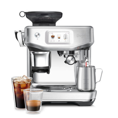 Sage Barista Touch Impress Kaffeemaschine mit Mahlwerk & Cold Brew-Funktion