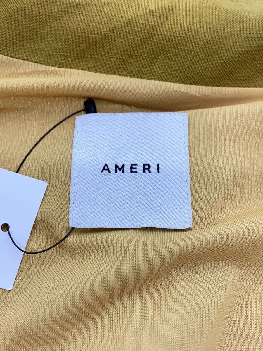 AMERI Dress, Size Small, Linen, YLW, Solid Color,… - image 4