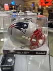 Rob Gronkowski Speed Mini Helmet Signed - Fanatics COA - Red Visor! Riddell
