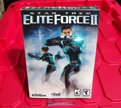 Star Trek: Elite Force II (Activision, 2003) PC CD-ROM Box