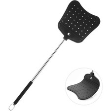 Leather Fly Swatter, Telescopic Fly Swatters, Extendable Flyswatters | Heavy