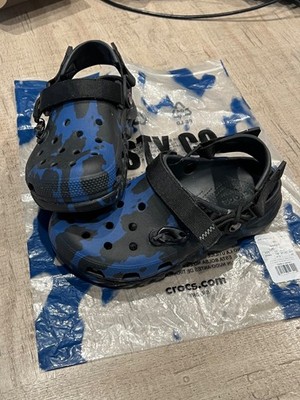 Crocs Post Malone X Duet Max Clog Shoes - Mens 8/Womens 10