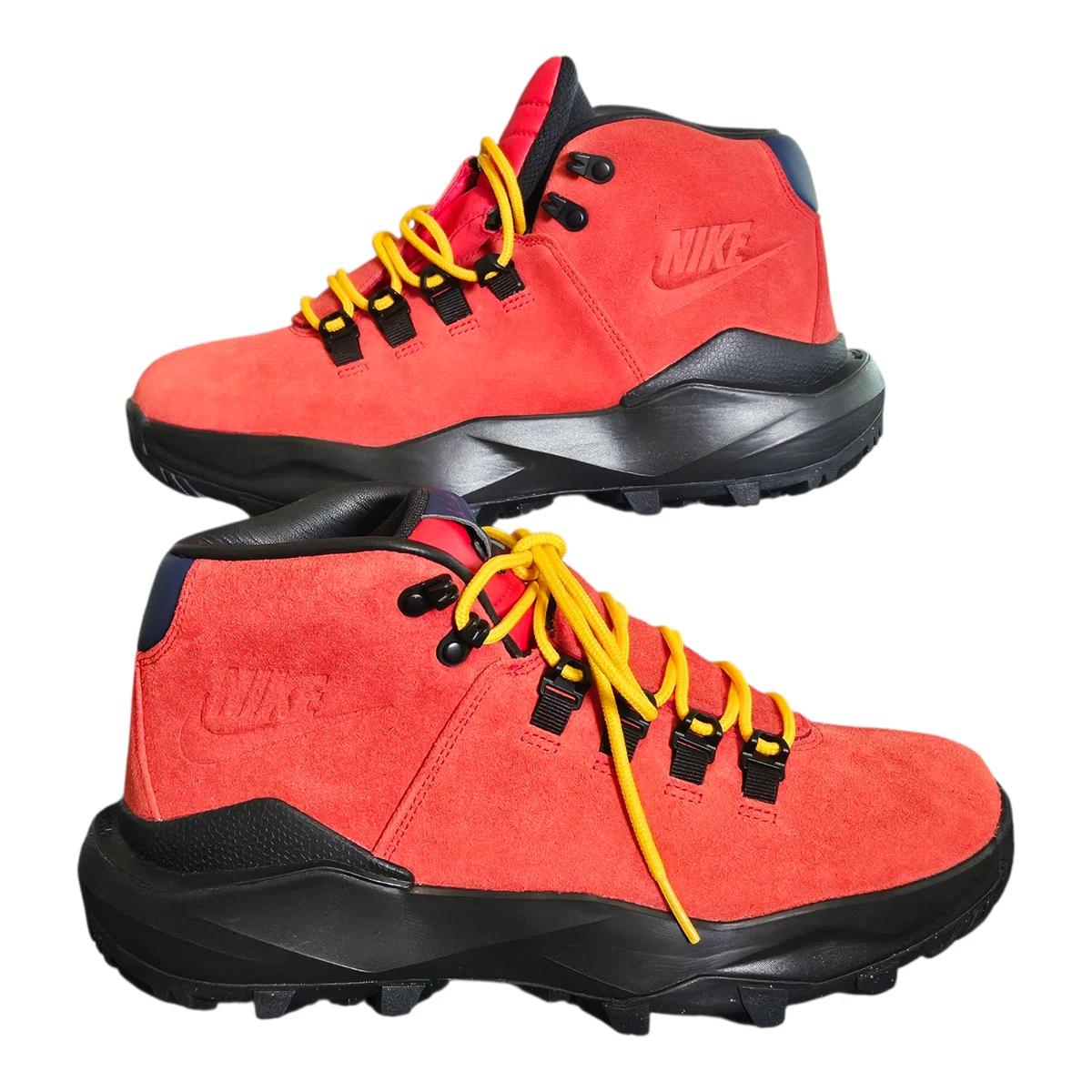 Nike Cygnal Leather Waterproof Boots Mens 10.5 University Red Nike Cygnal Shoes - University Red / Navy - Black | flatspot main image 4