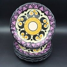 SAINT JEAN DE BRETAGNE - 6 ASSIETTES PLATES EN FAÏENCE 