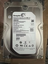 Lot Of 4 Seagate ST3000NM0005 3 TB Hard Drive 3.5" Internal SATA  600 7200rpm