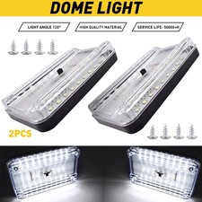 Pair 12v 36led White Interior Dome Lights Roof Ceiling Lamps Vehicle Universal Pair 12v 36led White Interior Dome Lights Roof Ceiling Lamps Vehicle Universal