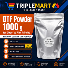 White 1000g DTF Powder Digital Transfer Hot Melt Adhesive Powder